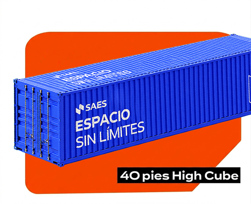 Contenedor SAES 40 Pies HC